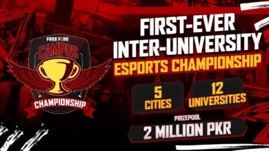 Free Fire continues to empower and uplift Esports throughout Universities in Pakistan