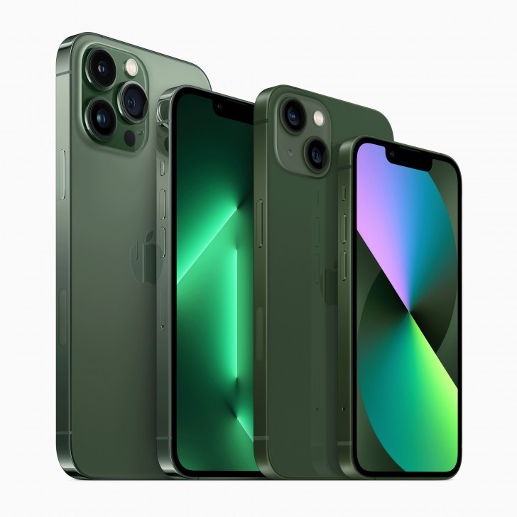 Green iPhone 13 Series