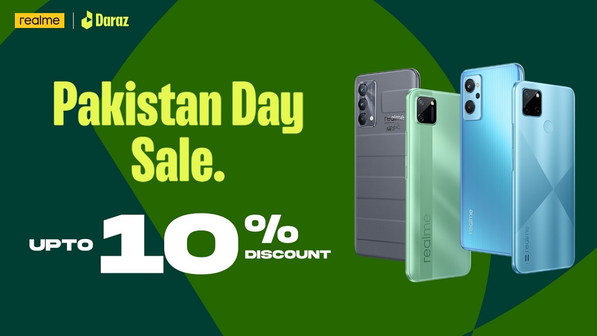 Time to Grab You Favourite realme Products Once Again at the Pakistan Day Sale