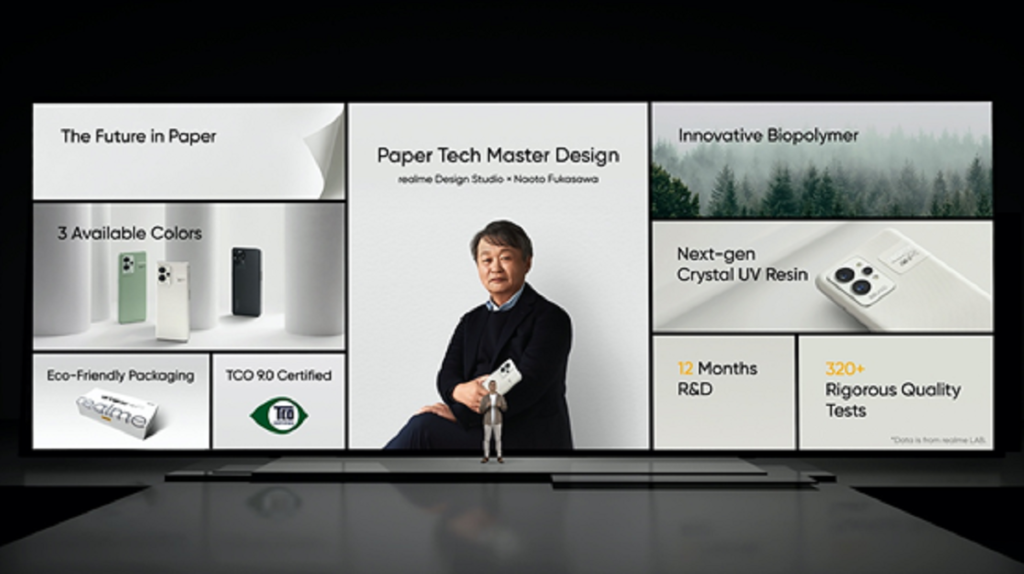 First Bio-Based Polymer Smartphone Design Created with Naoto Fukasawa