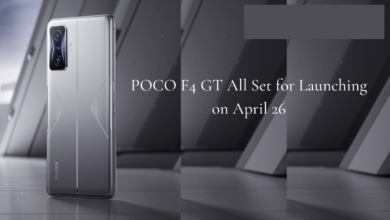 POCO F4 GT All Set for Launching on April 26