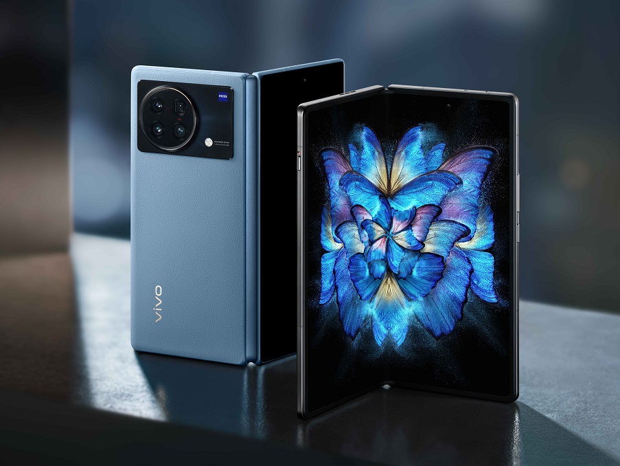 vivo X Fold is the world’s first foldable phone with 3D Ultrasonic Dual Fingerprint Sensors 