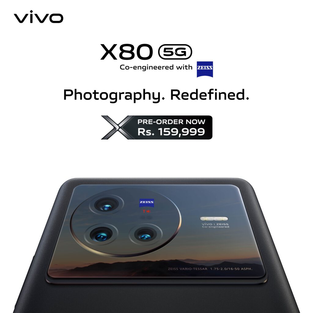 vivo’s X80 features go beyond the unmatched mobile photography experience. 