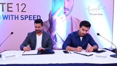 Infinix has signed an MoU with the sensational actor Feroze Khan for their new flagship phone NOTE 12