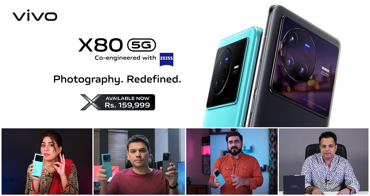 Latest vivo X80 Scores the Highest Marks by Pakistan's Top Technology KOLs