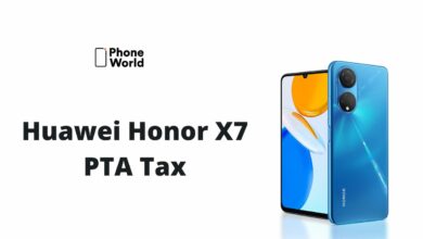 Huawei Honor X7 PTA Tax