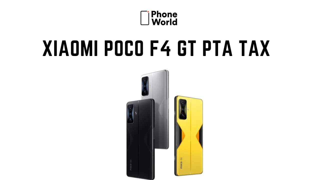 Xiaomi POCO F4 GT PTA TAx