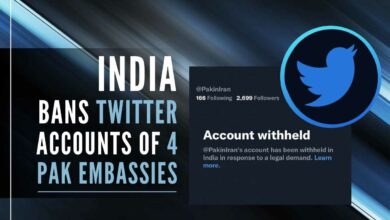 Twitter India bans account of Pak Embassies