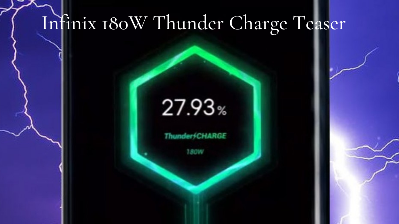 CEO Benjamin Jiang Posts 180W Thunder Charge Teaser