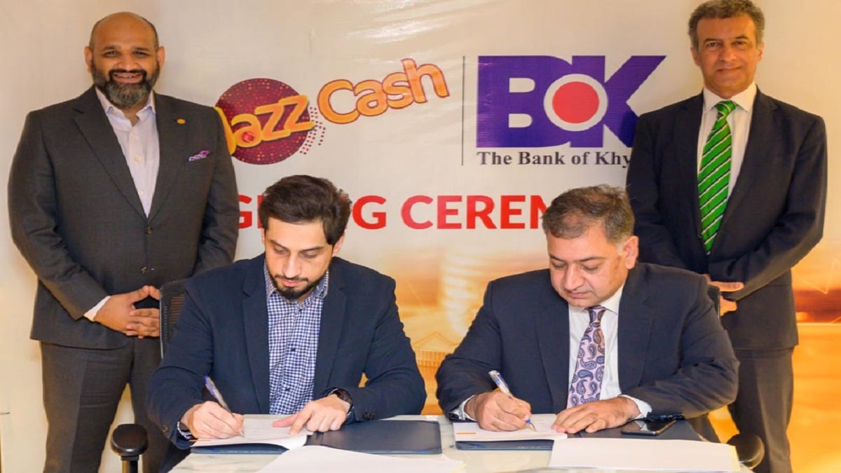 JazzCash and Bank of Khyber Enter Strategic Partnership for KPK’s Insaaf Food Programme
