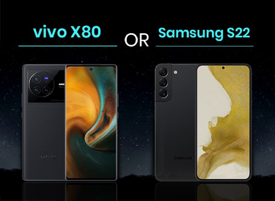 vivo X80 VS Samsung Galaxy S22