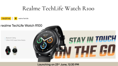Realme TechLife Watch R100 Launches on June 23