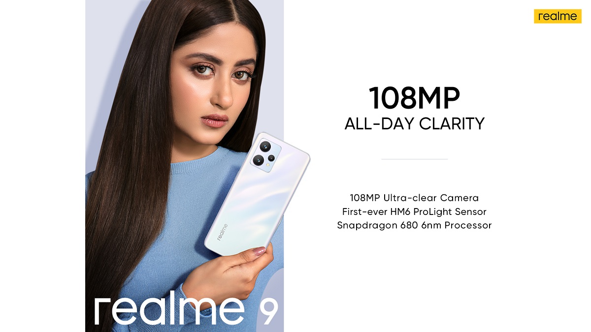 Sajal Aly looks Ethereal as the Face of realme 9 4G