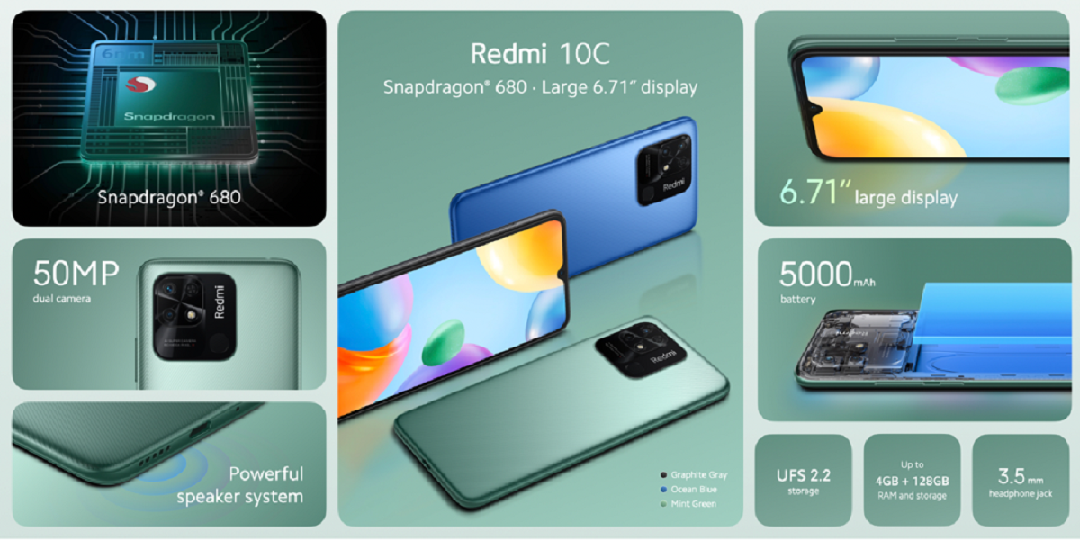 Redmi 10C - All Rounder in the entry segment!