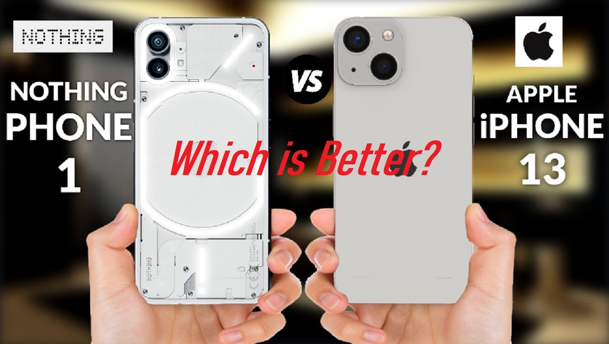 Nothing Phone (1) vs. iPhone 13