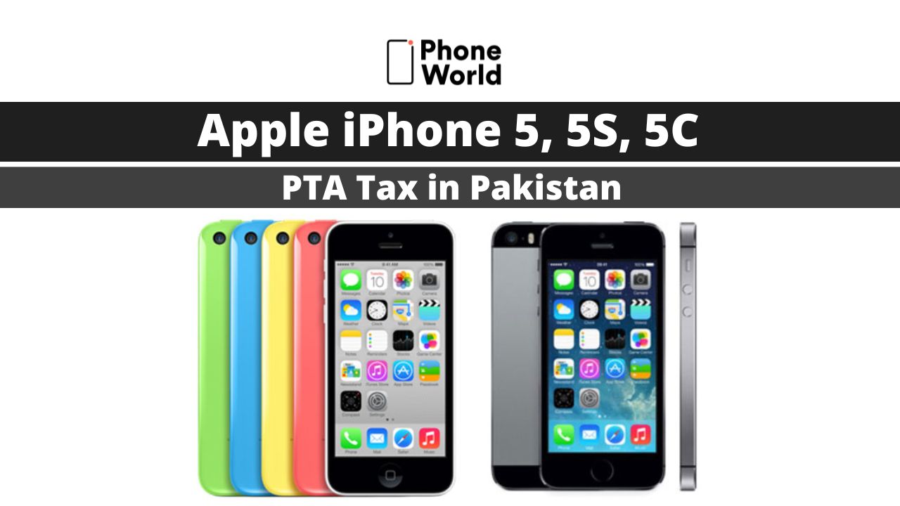 apple iphone 5 pta tax