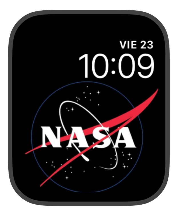 NASA apple watch face