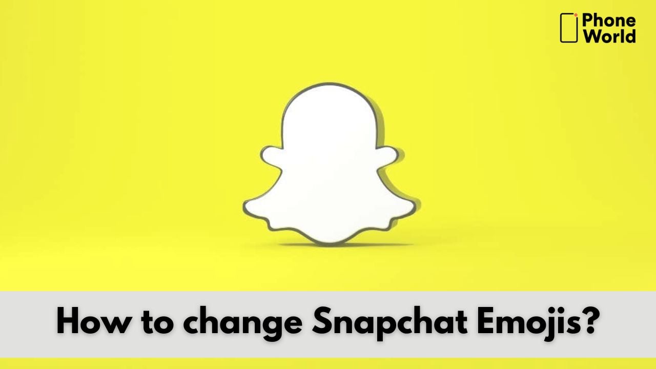 change snapchat emojis