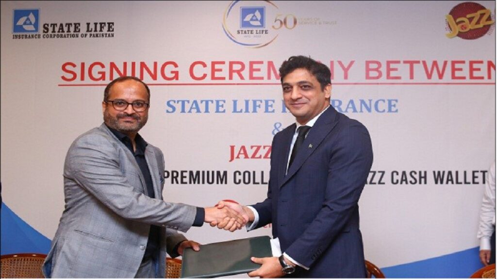 State Life Insurance partners with JazzCash to Digitize Payment Collection