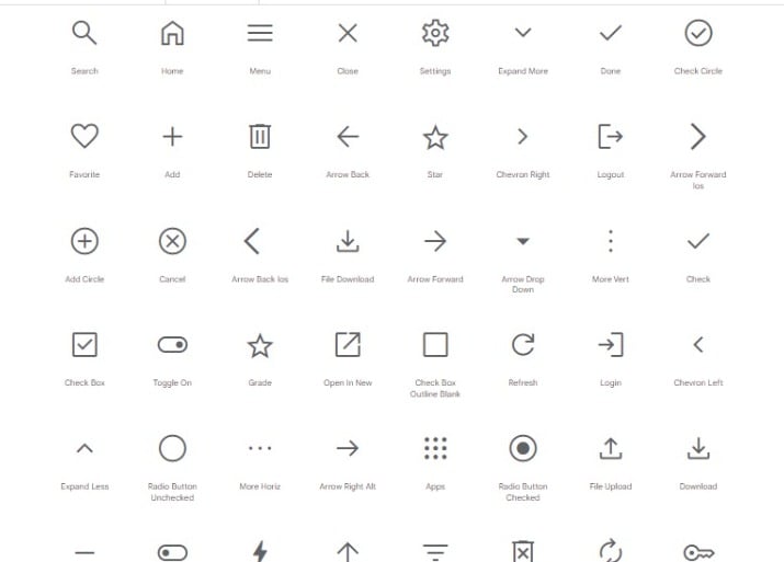 top bar android phone symbols