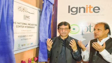 Amin-Ul-Haque inaugurates state-of-the-art Ignite’s 6th National Incubation Center in Hyderabad