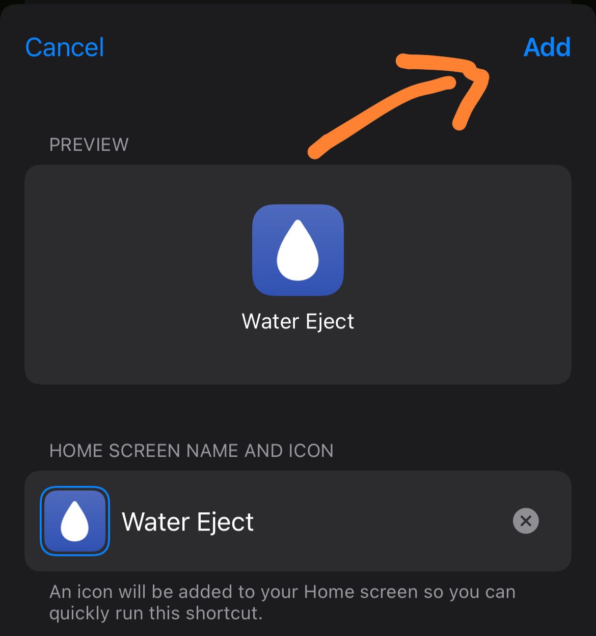 eject water iPhone sound
