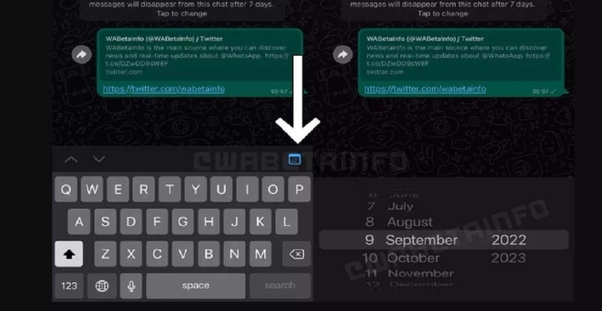 Now Search WhatsApp Messages by date. Here is how to do it
