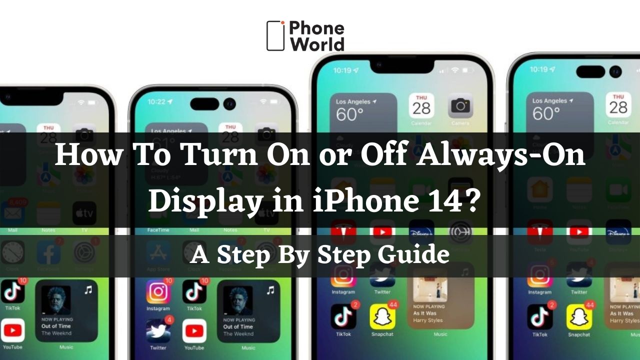 turn on or off always-on display