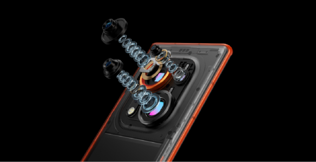 PHANTOM X2 Pro 5G is the world’s first smartphone to feature a retractable portrait lens comparable to a professional camera. 