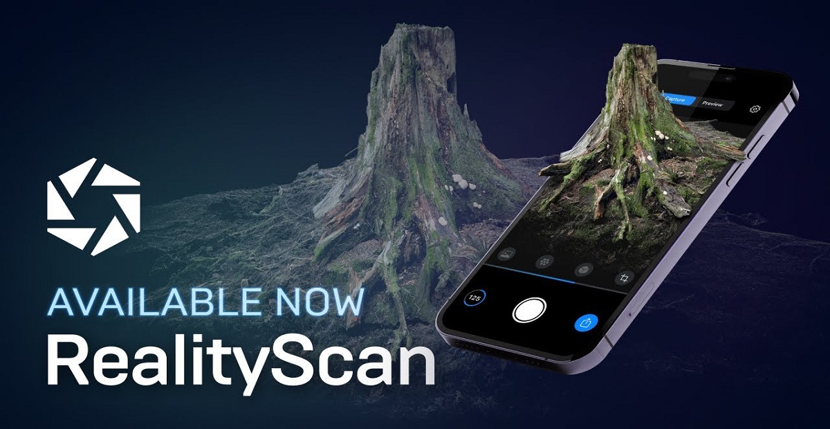 RealityScan app for Converting real-life items to 3D models now available on iOS