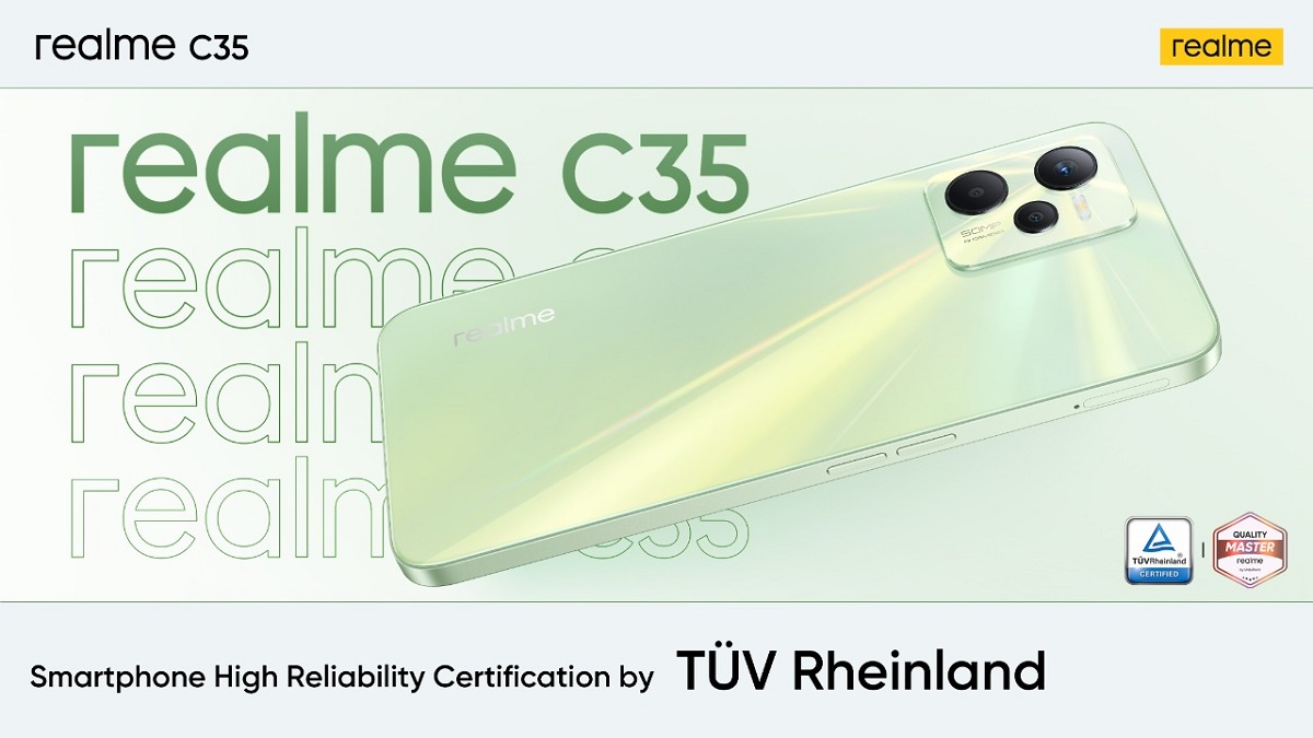 realme C35 - A Design Aesthetic That Takes Your Breath Away