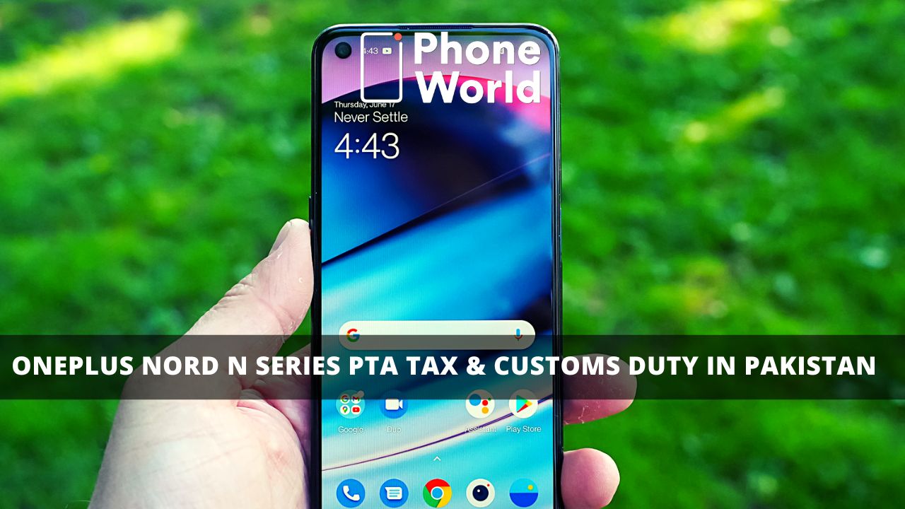 OnePlus Nord N Series PTA Tax