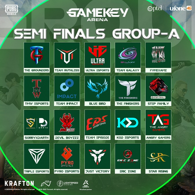 PTCL Group’s largest E-Sports gaming competition ‘GameKey Arena’ semifinals are live now!