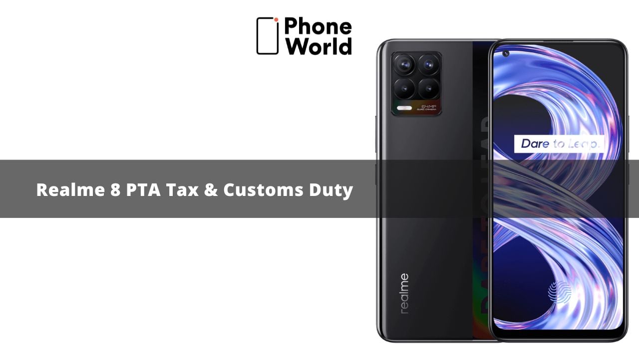 Realme 8 PTA Tax