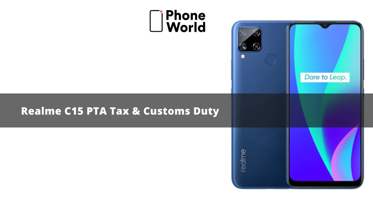Realme C15 PTA Tax