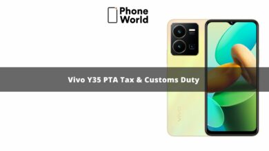 Vivo Y35 PTA Tax