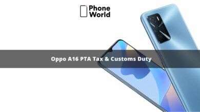 Oppo A16 PTA Tax