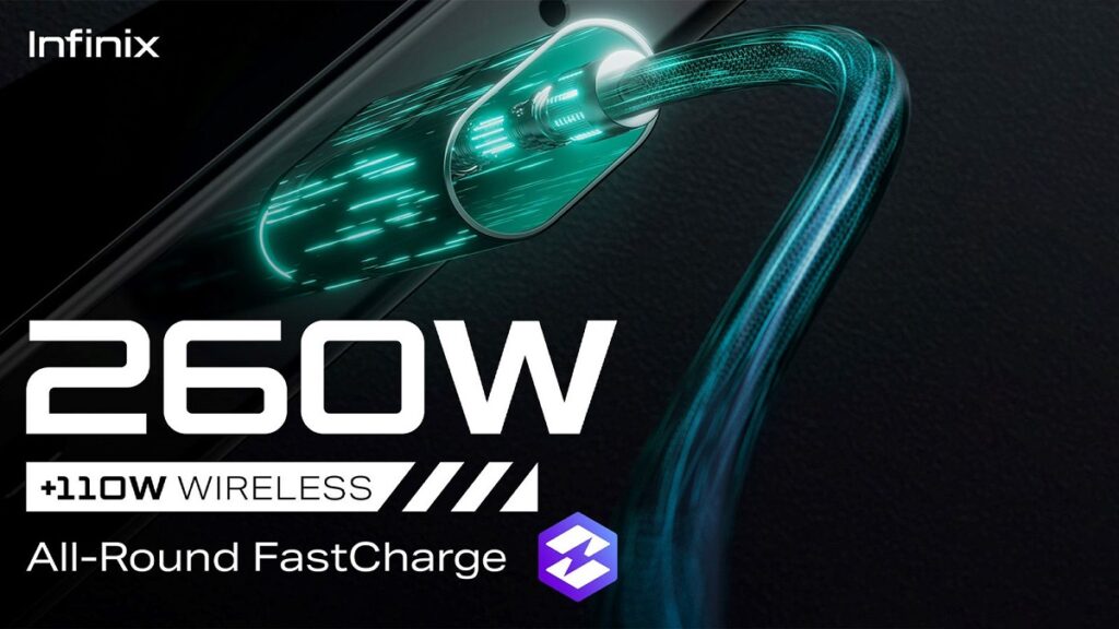 Infinix leading breakthrough technology by introducing 260W &110W-Wireless All-Round Fast Charger!
