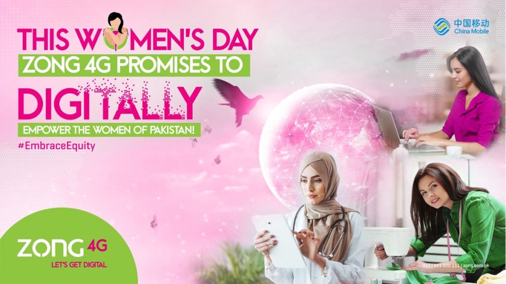 Zong 4G Celebrates International Women's Day and Reaffirms Commitment to Empowering Women