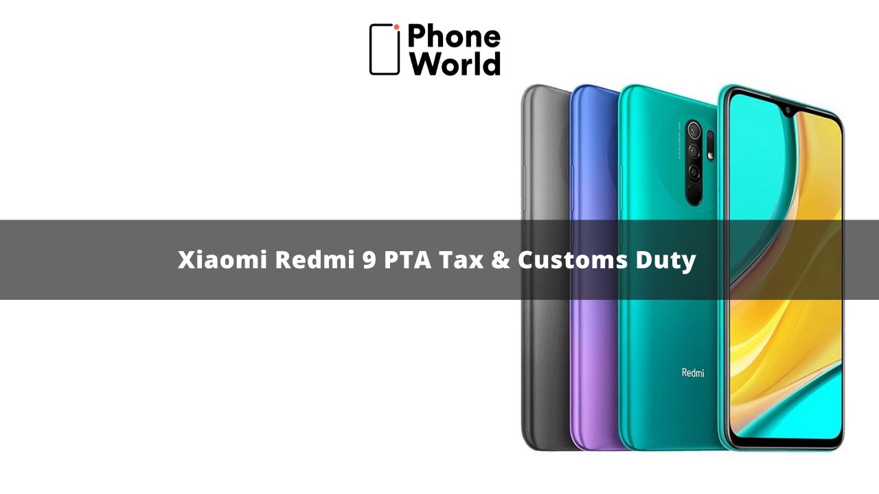 Xiaomi Redmi 9 PTA Tax