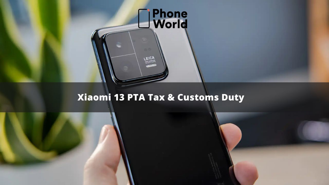 Xiaomi 13 PTA Tax
