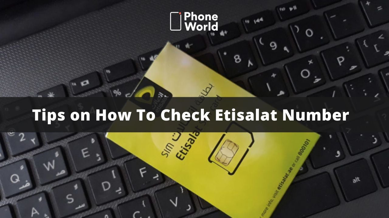 Check Etisalat Number