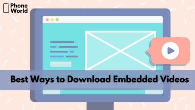 download embedded videos