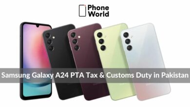 Samsung Galaxy A24 PTA Tax