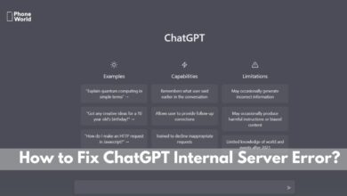 fix chatgpt internal server problem