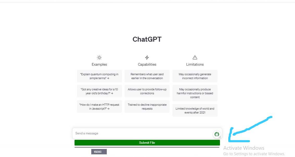 how to upload doc on chatgpt