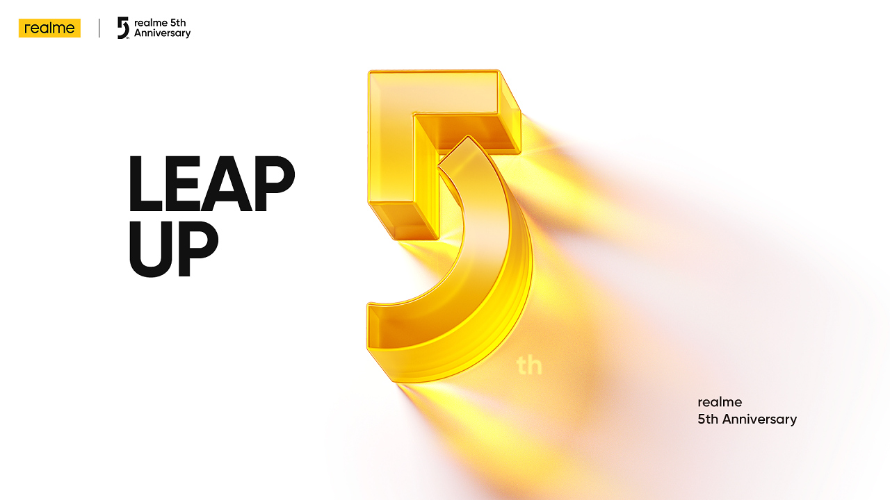 realme Celebrates its 5th Anniversary with a “Leap Up” Spirit