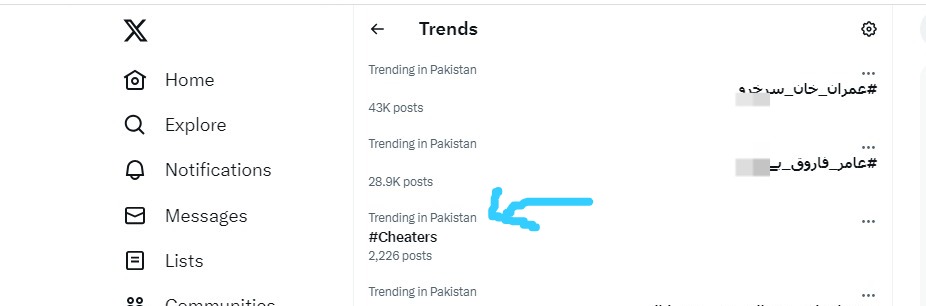 #cheaters