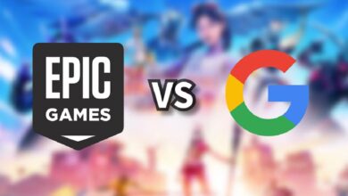 Epic games and Google