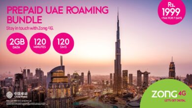Zong 4G Celebrates UAE National Day with Enhanced Connectivity through Roaming Bundles